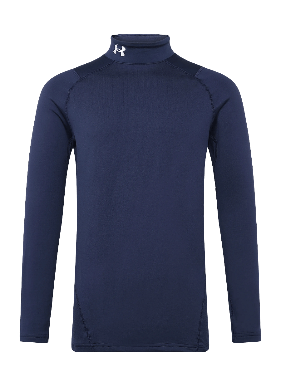 Under Armour - UA CG Armour Fitted Mock - pikkade varrukatega alussärgid - midnight navy - 0