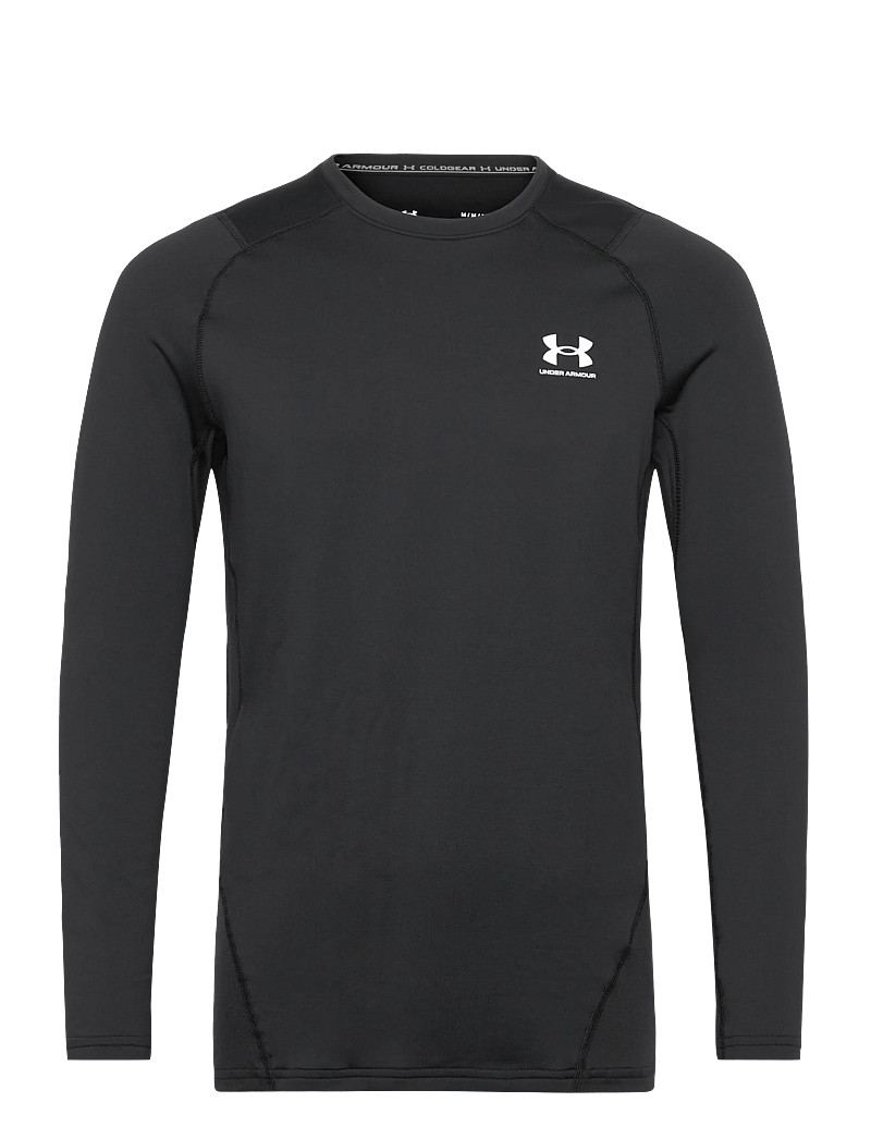 Under Armour - UA CG Armour Fitted Crew - langarmshirts - black - 0
