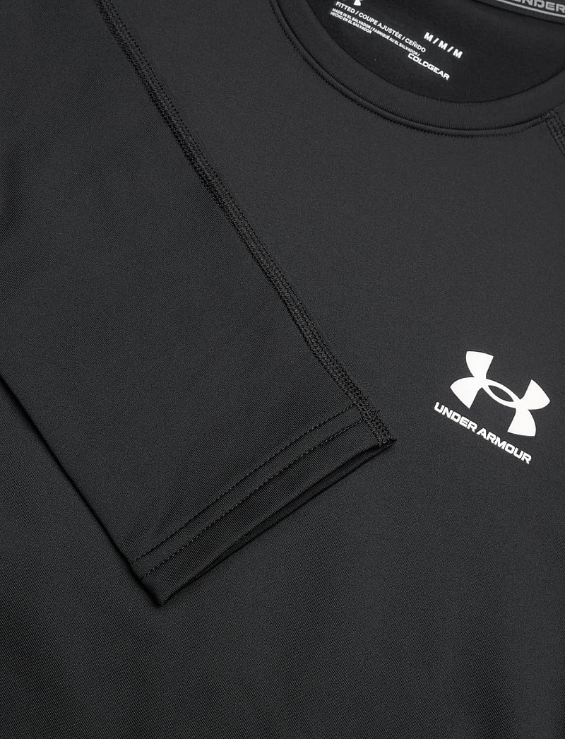 Under Armour - UA CG Armour Fitted Crew - langarmshirts - black - 2