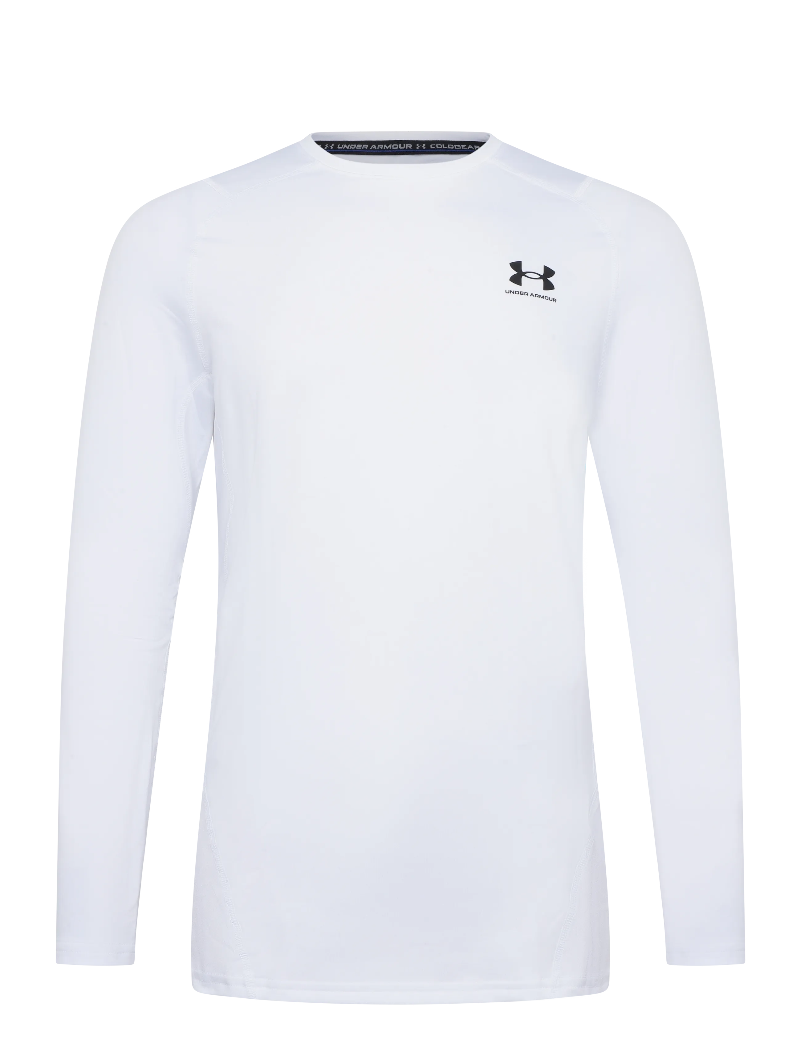 Under Armour UA CG Armour Fitted Crew - Tøj - WHITE / white