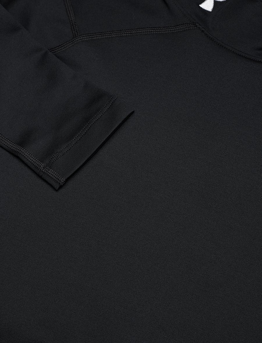 Under Armour - UA CG Armour Comp Mock - underställströjor - black - 5