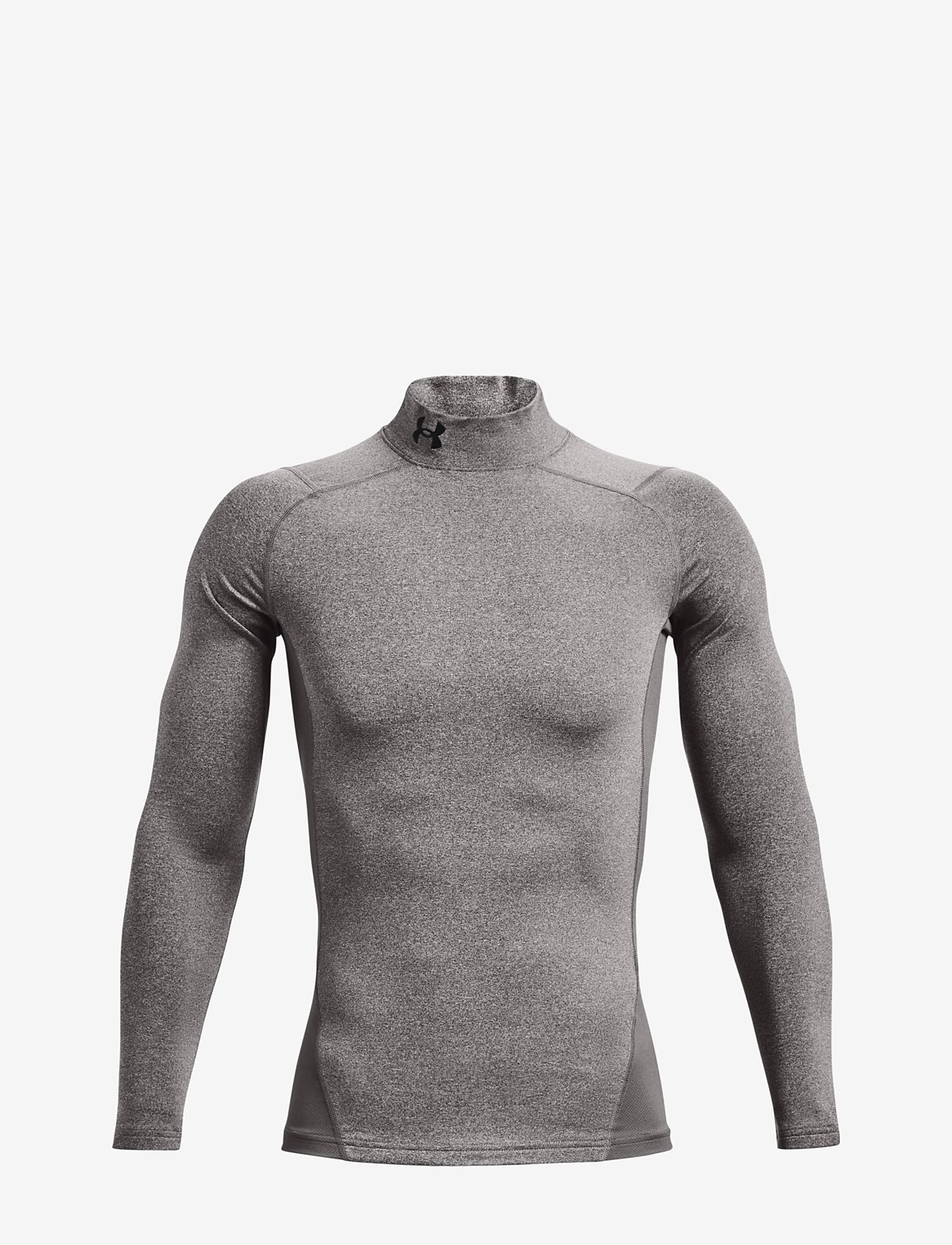 Under Armour - UA CG Armour Comp Mock - longsleeved tops - charcoal light heather - 0