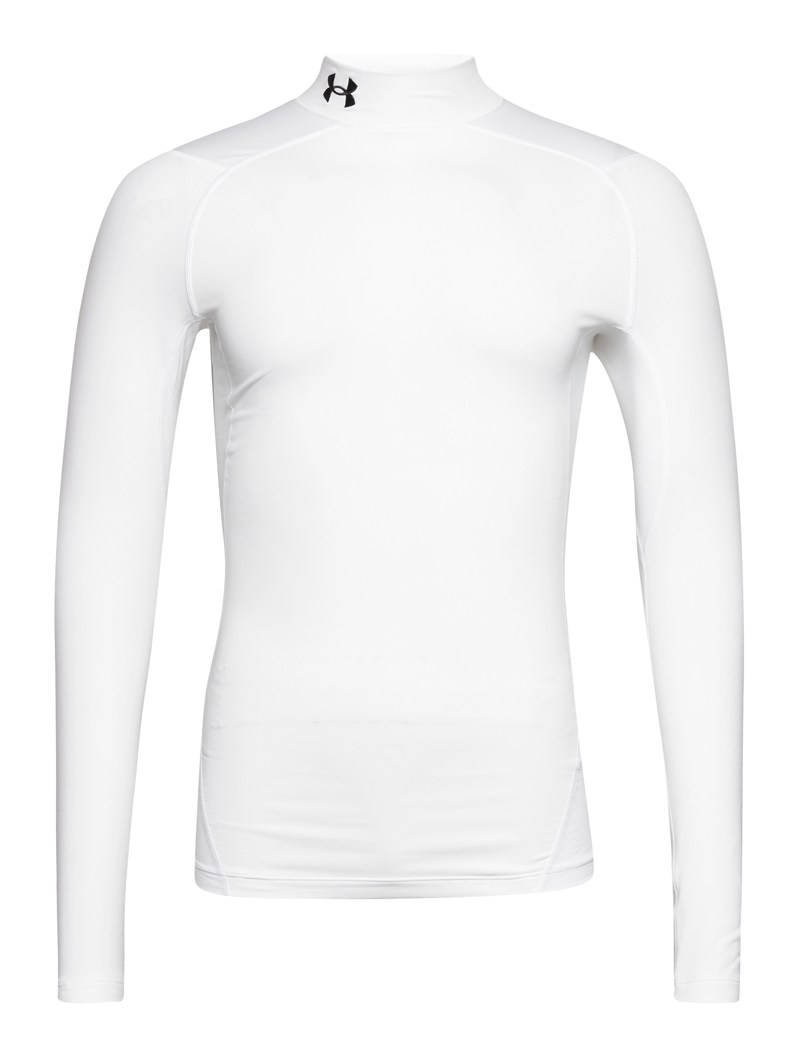 Under Armour Ua Cg Armour Comp Mock, 3XL, White, T-Shirts > Langærmede, Herre