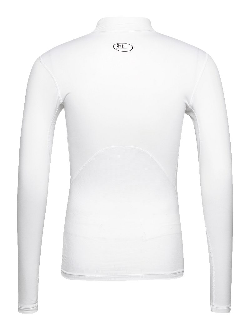 Under Armour - UA CG Armour Comp Mock - långärmade tröjor - white - 1