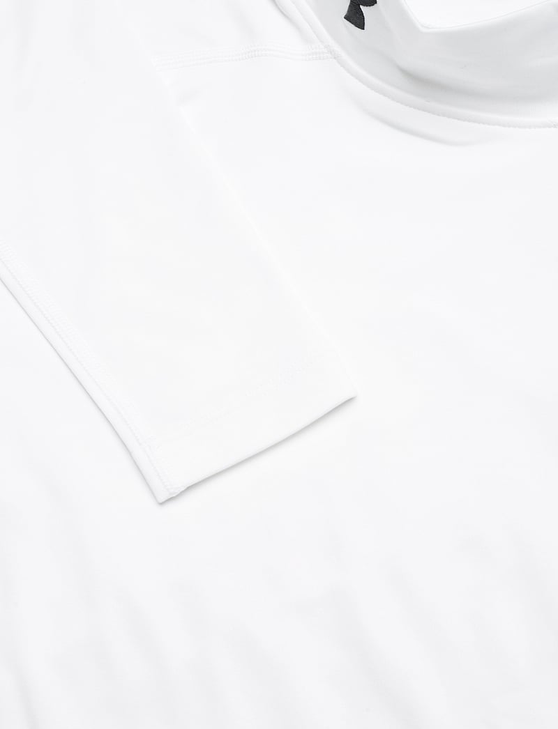 Under Armour - UA CG Armour Comp Mock - långärmade tröjor - white - 2