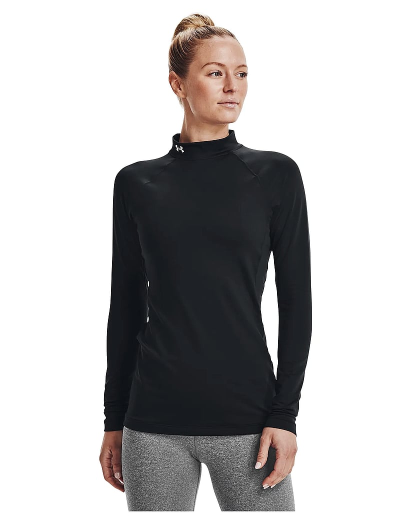 Under Armour - UA CG Authentics Mockneck - t-shirts - black - 0