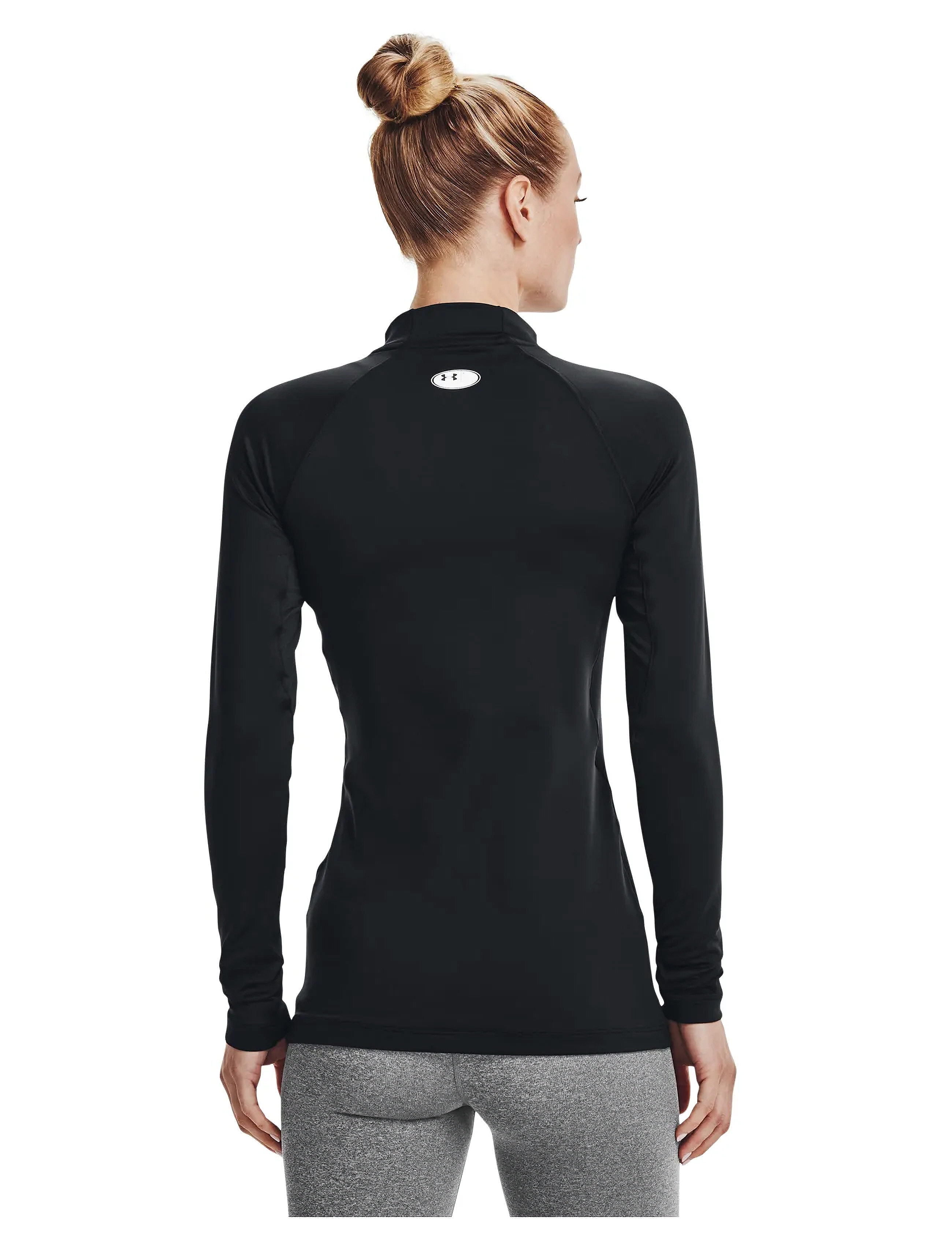 Under Armour - UA CG Authentics Mockneck - t-shirts - black - 3