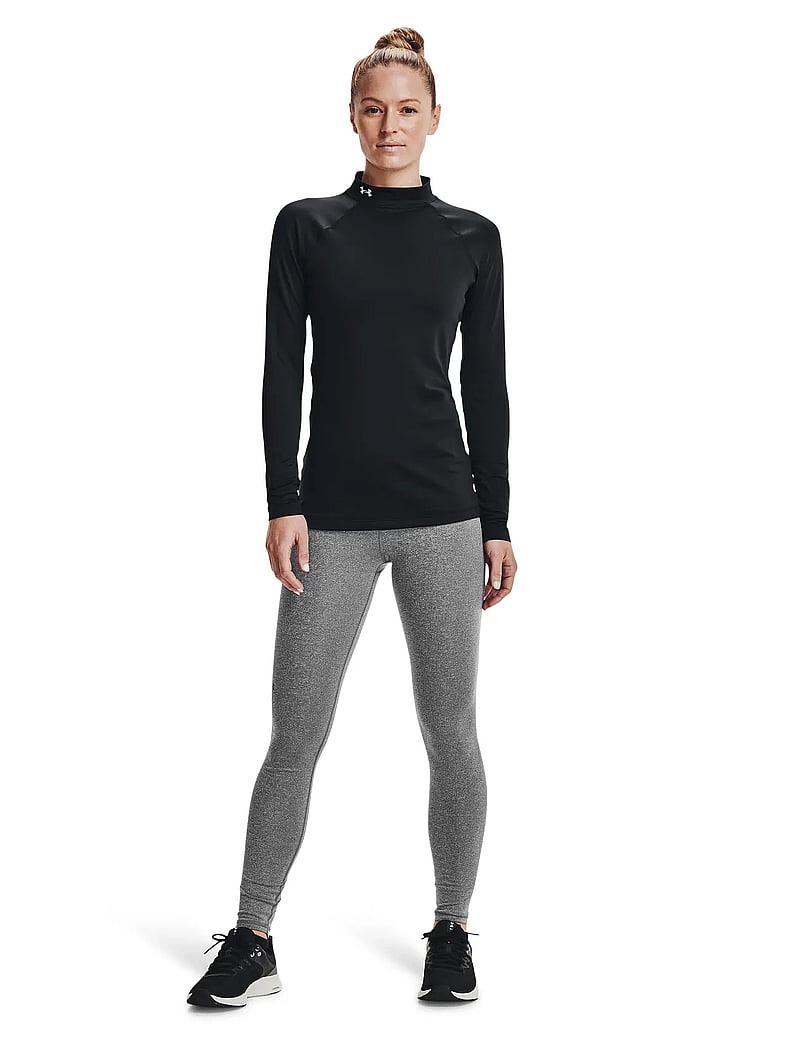 Under Armour - UA CG Authentics Mockneck - t-shirts - black - 4