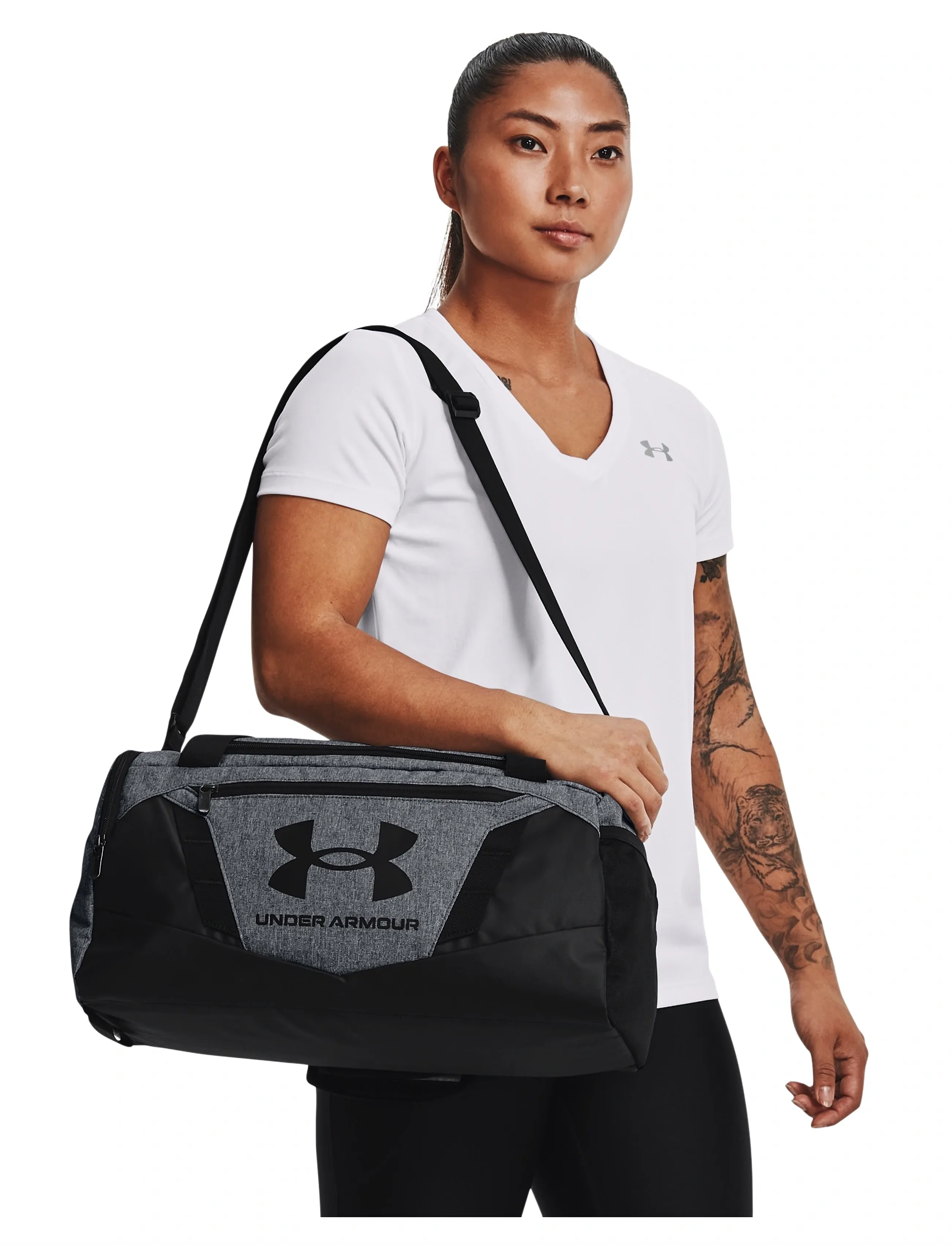Under Armour - UA Undeniable 5.0 Duffle XS - træningstasker - pitch gray medium heather - 2
