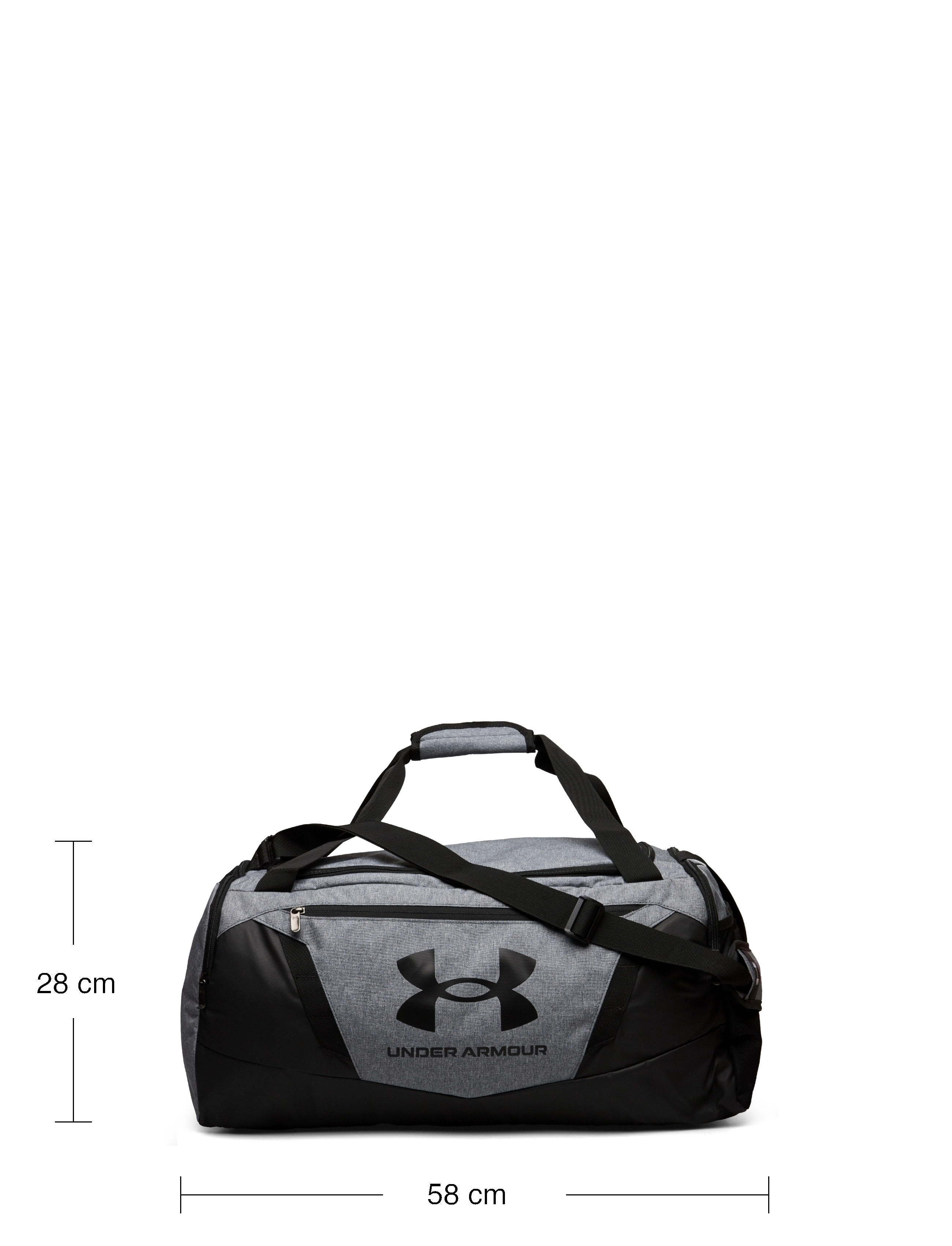Under Armour - UA Undeniable 5.0 Duffle MD - træningstasker - pitch gray medium heather - 4