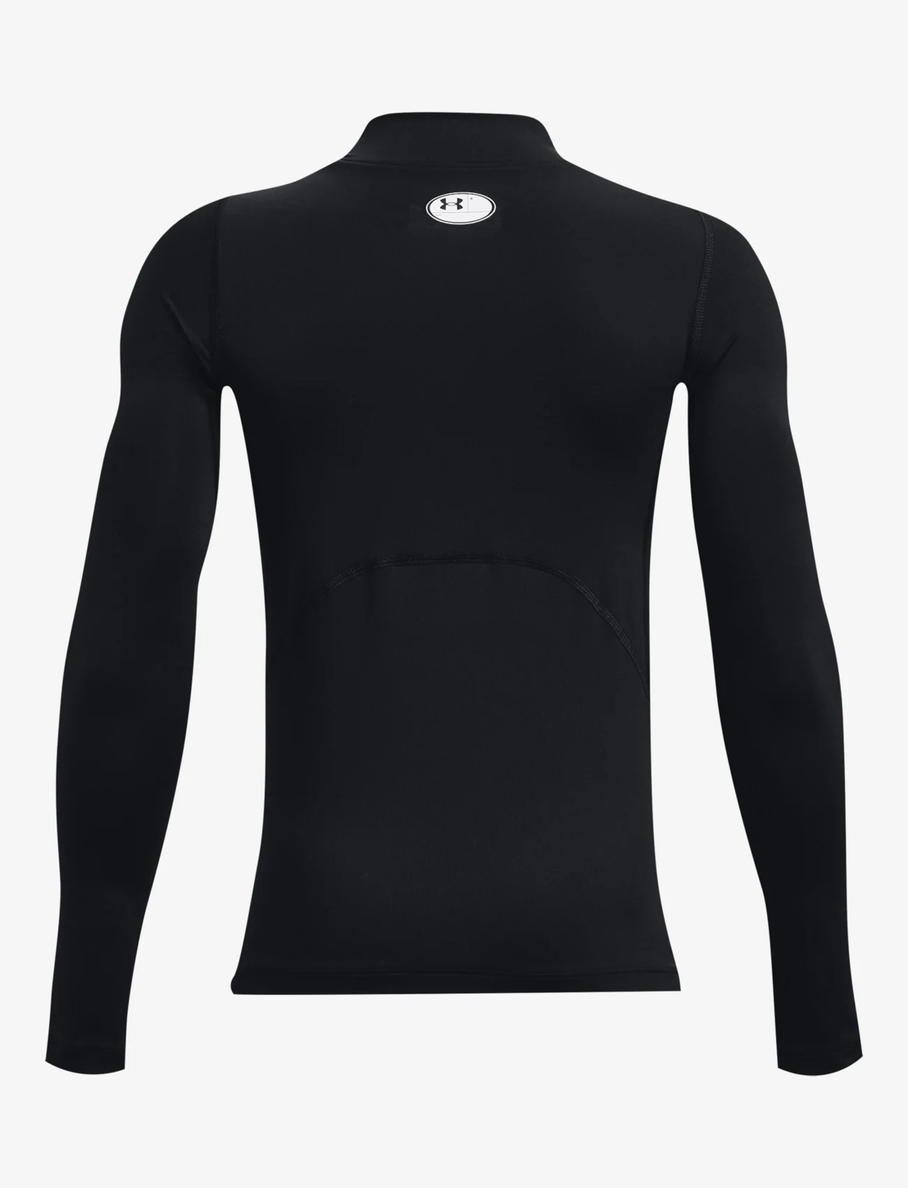 Under Armour - UA HG Armour Mock LS - long-sleeved t-shirts - black - 1