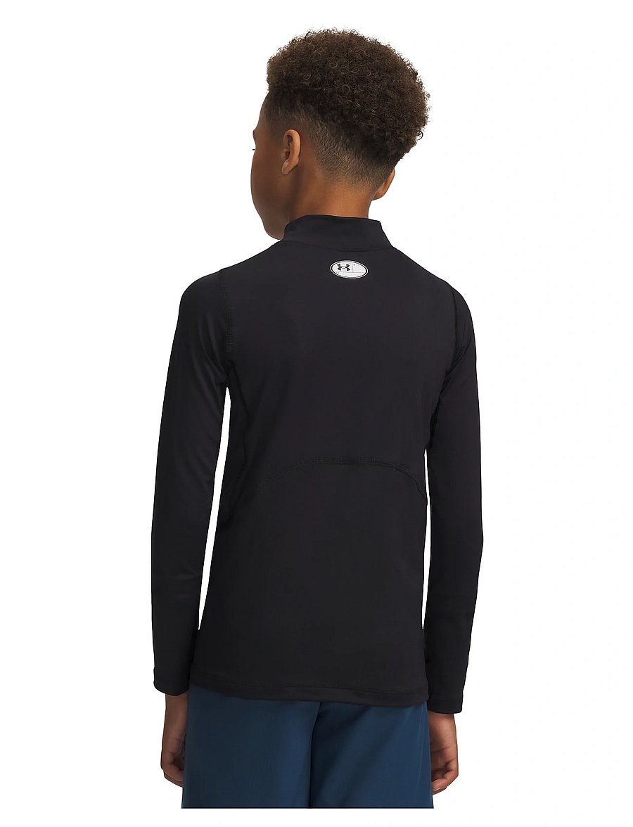 Under Armour - UA HG Armour Mock LS - sportoberteile - black - 3