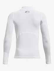 Under Armour - UA HG Armour Mock LS - long-sleeved t-shirts - white - 1