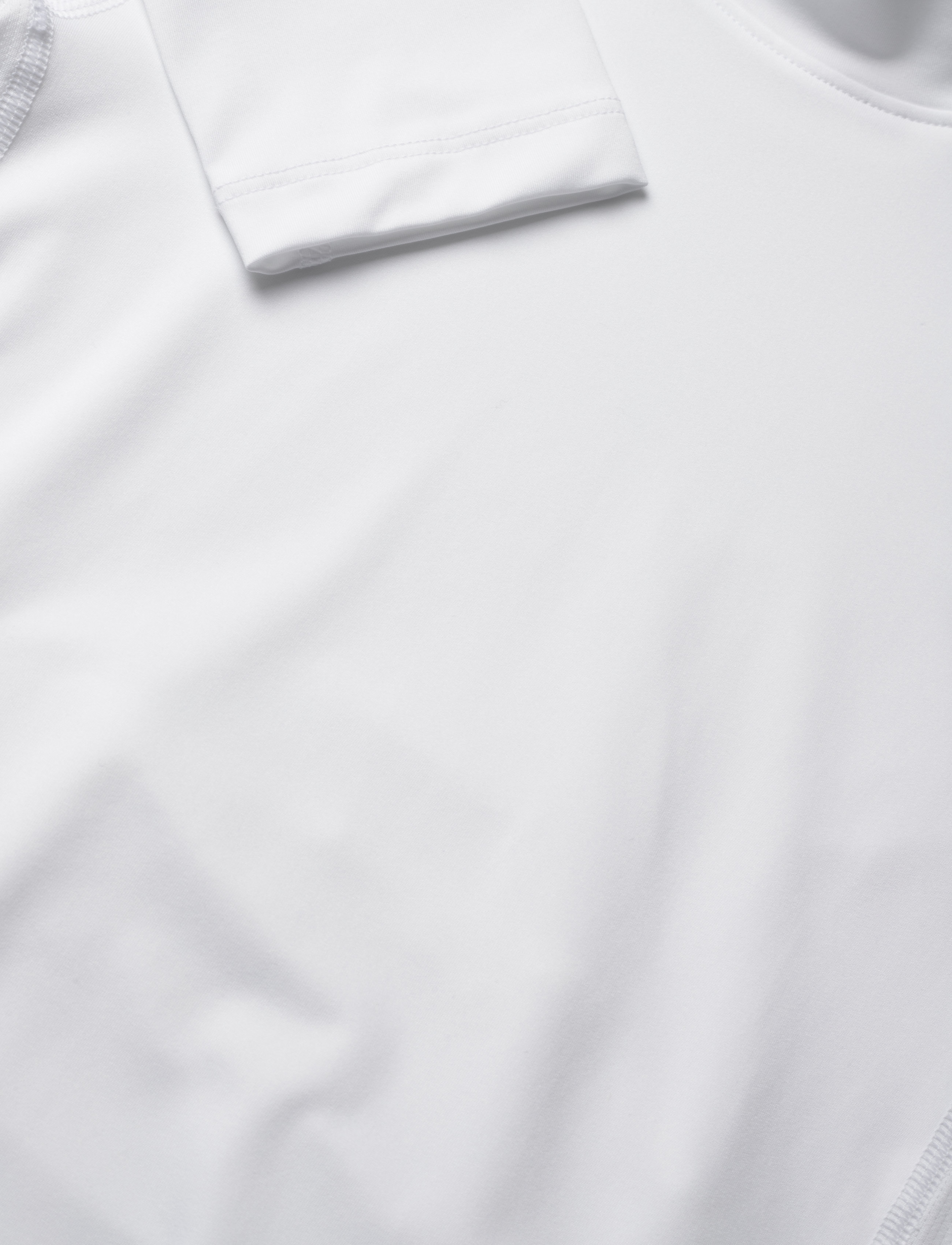 Under Armour - UA HG Armour Mock LS - sportstoppe - white - 2