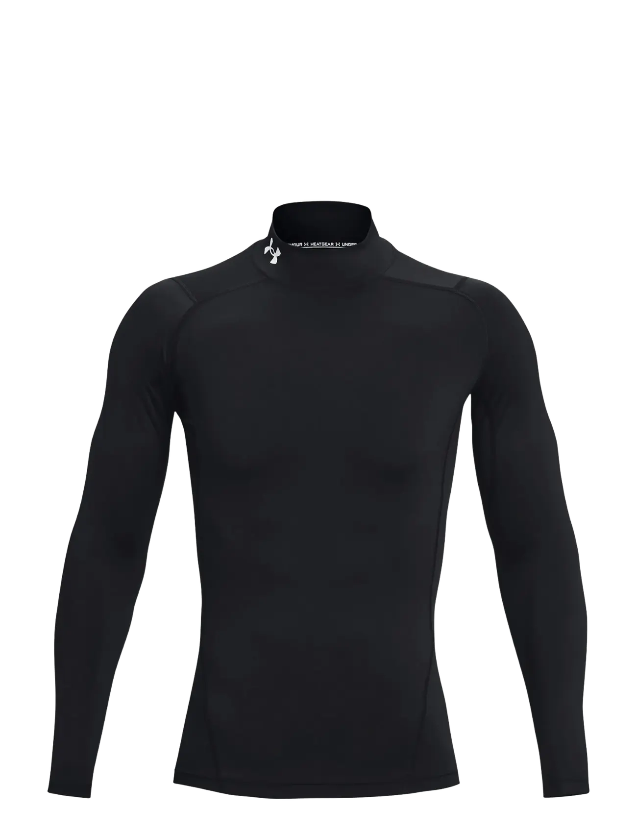 UA HG Armour Comp Mock LS - BLACK