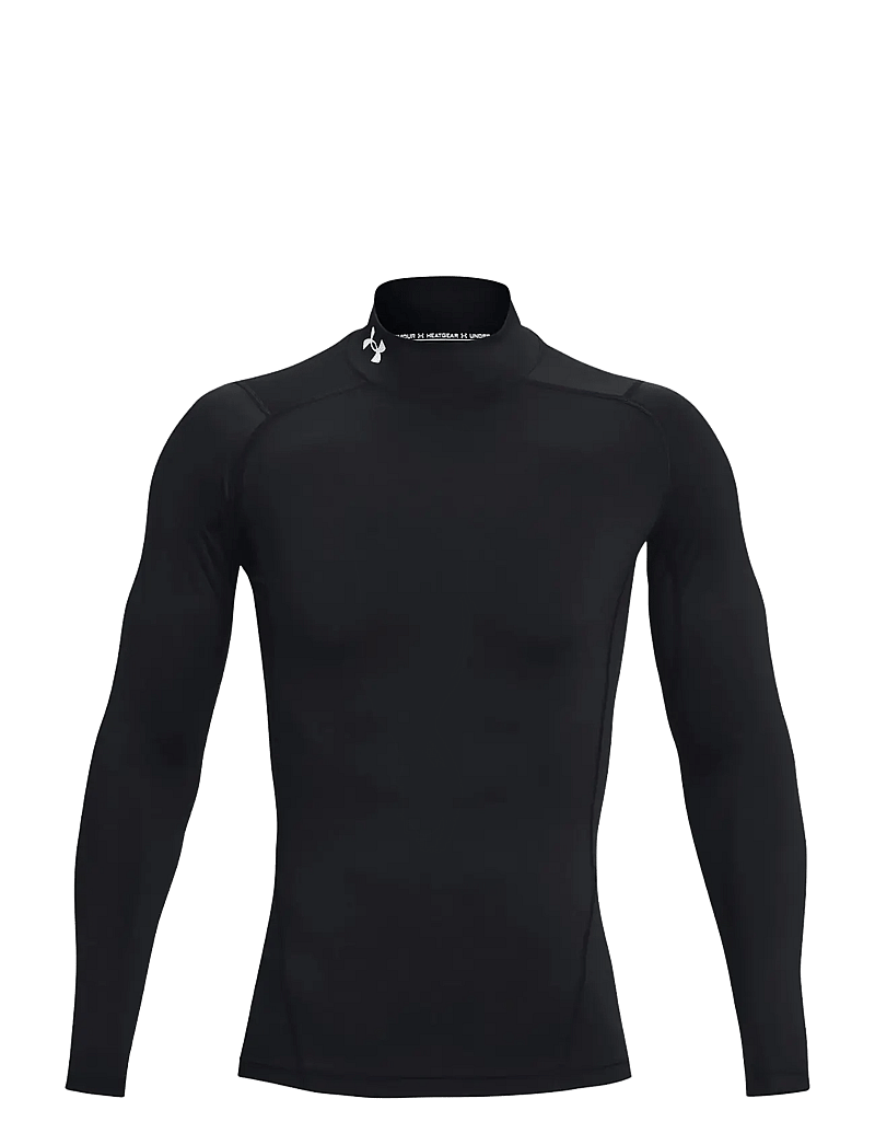 Under Armour - UA HG Armour Comp Mock LS - longsleeved tops - black - 1