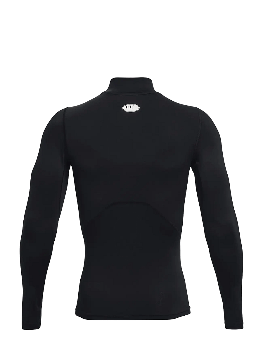 Under Armour - UA HG Armour Comp Mock LS - langærmede t-shirts - black - 2