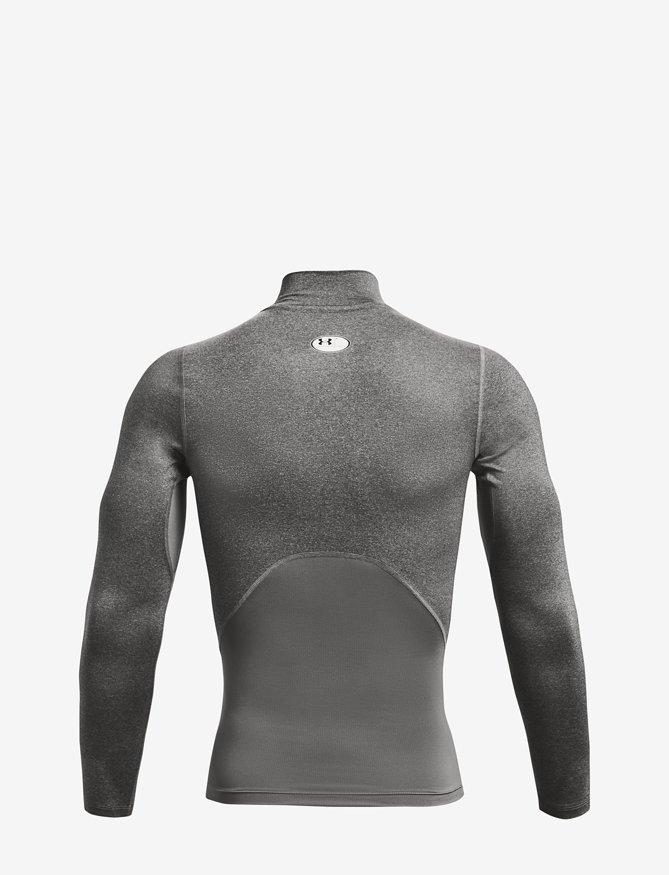 Under Armour - UA HG Armour Comp Mock LS - långärmade tröjor - carbon heather - 2