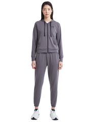 Under Armour - Rival Terry FZ Hoodie - hoodies - jet gray - 2