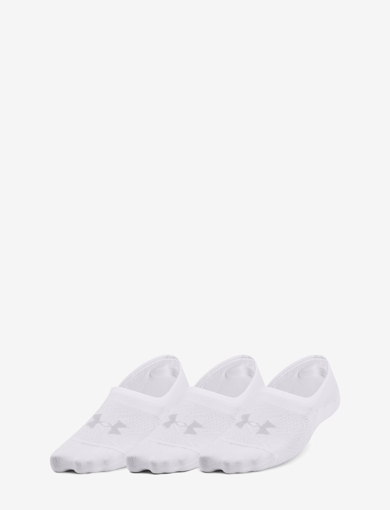 Under Armour - UA Breathe Lite Ultra Low 3p - träningsstrumpor - white - 0