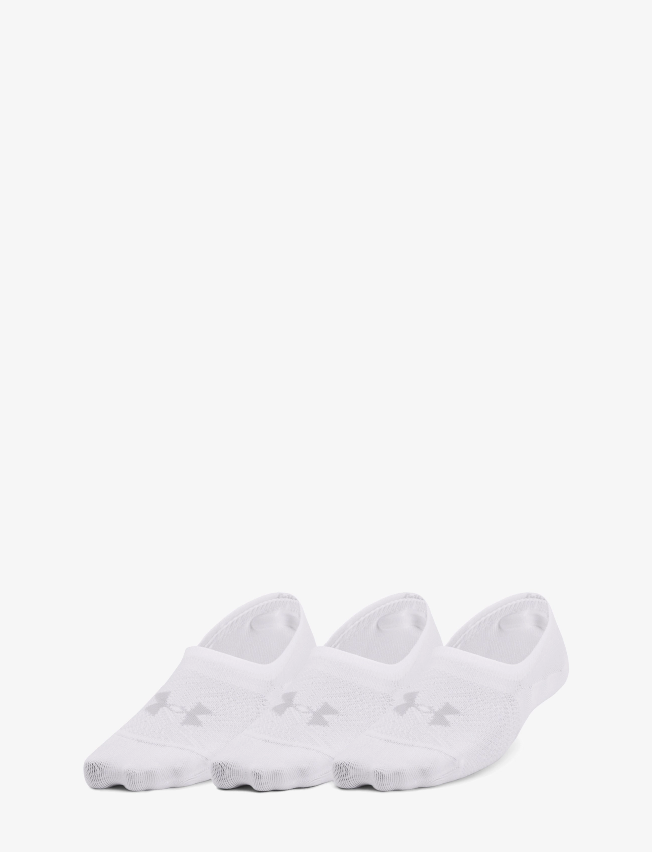 Under Armour UA Breathe Lite Ultra Low 3p - Strømper - WHITE / white