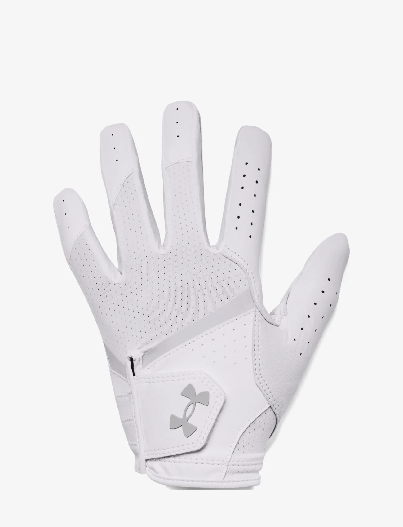 Under Armour - UA Women IsoChill Golf Glove - najniższe ceny - white - 0