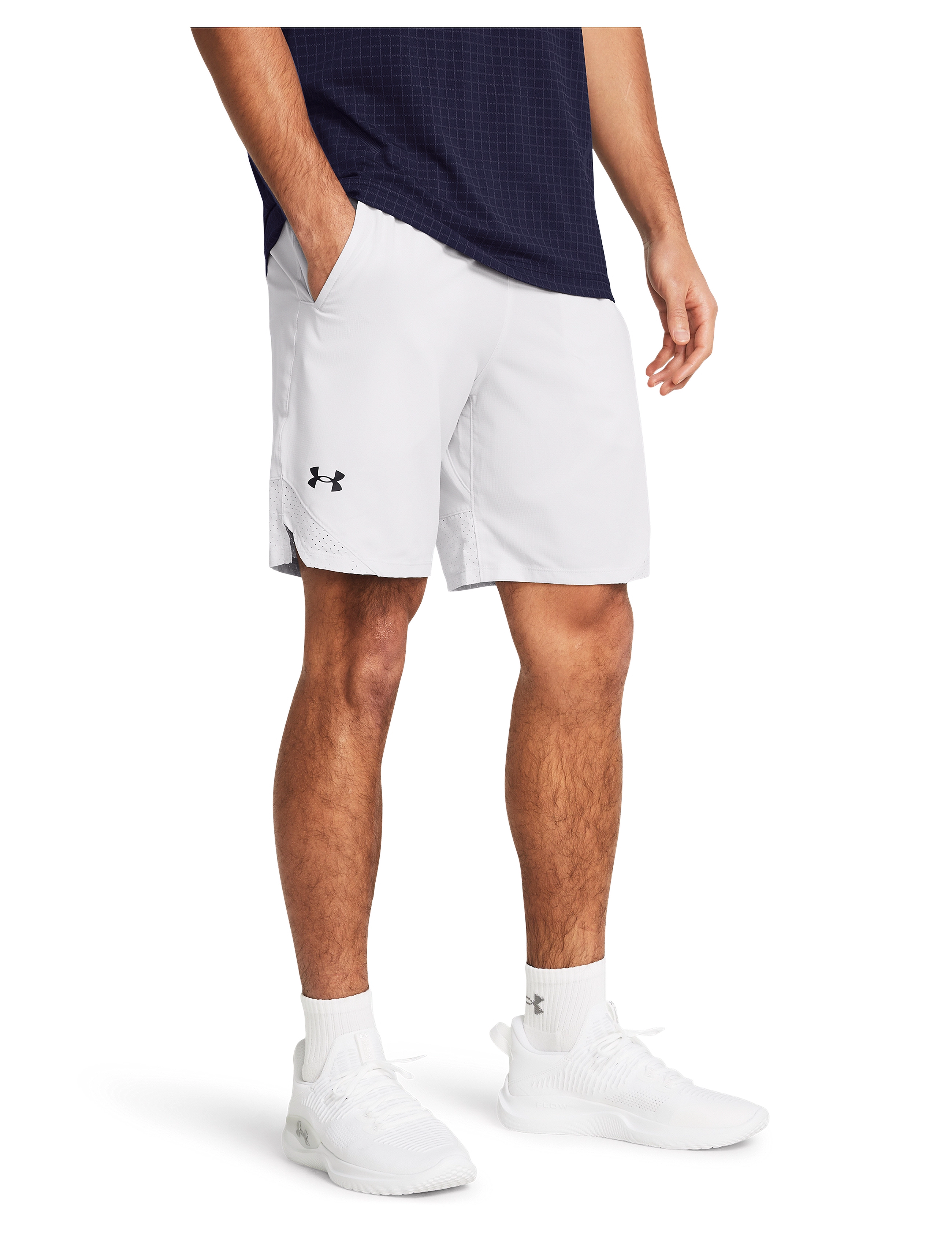 Under Armour - UA Vanish Woven 8in Shorts - træningsshorts - halo gray - 0