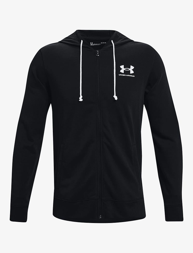 Under Armour - UA Rival Terry LC FZ - kapuzenpullover - black - 1