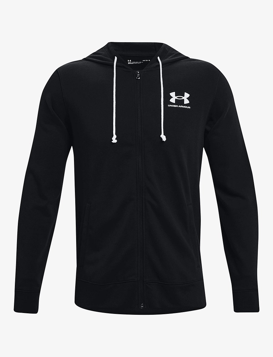Under Armour - UA Rival Terry LC FZ - black - 1