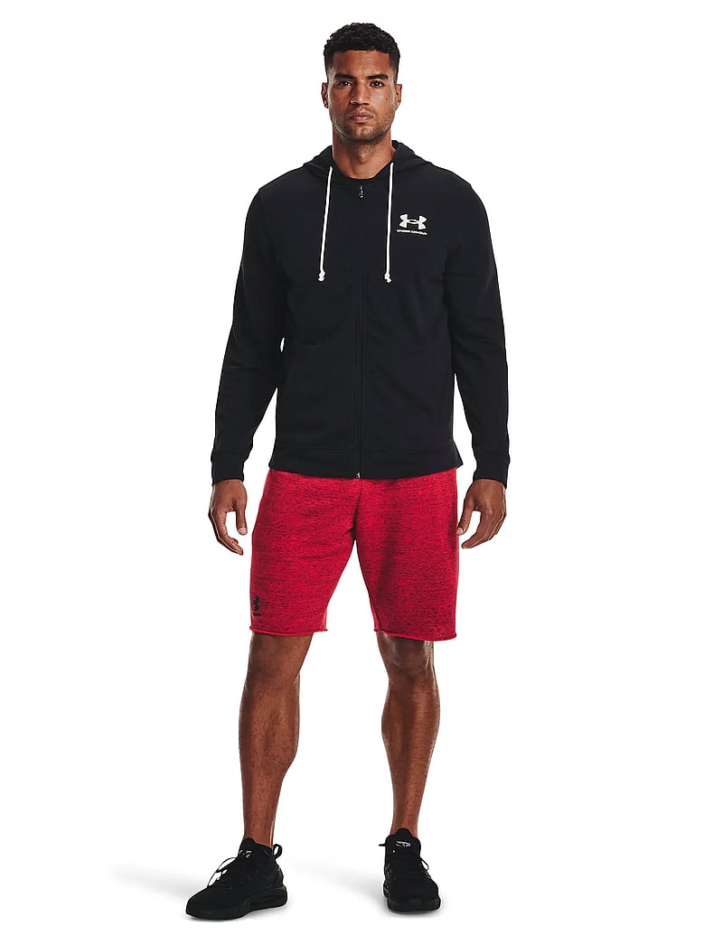 Under Armour - UA Rival Terry LC FZ - kapuzenpullover - black - 4