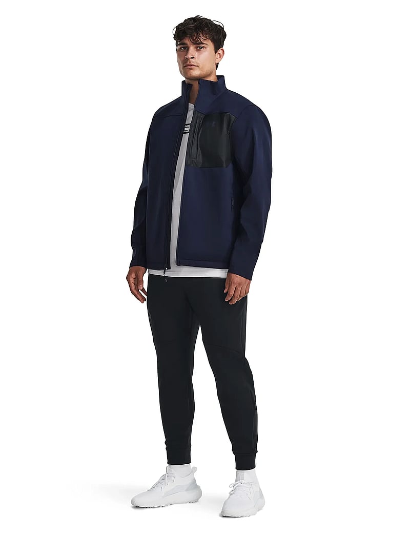 Under Armour - M Shield Jacket - sportjackor - midnight navy - 4