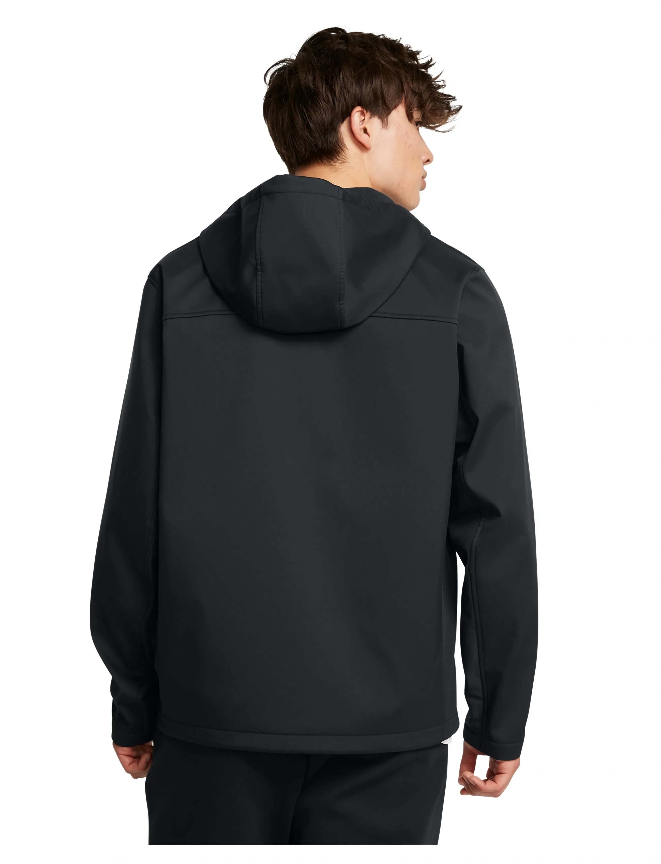Under Armour - M Shield Hooded Jacket - sportjackor - black - 3
