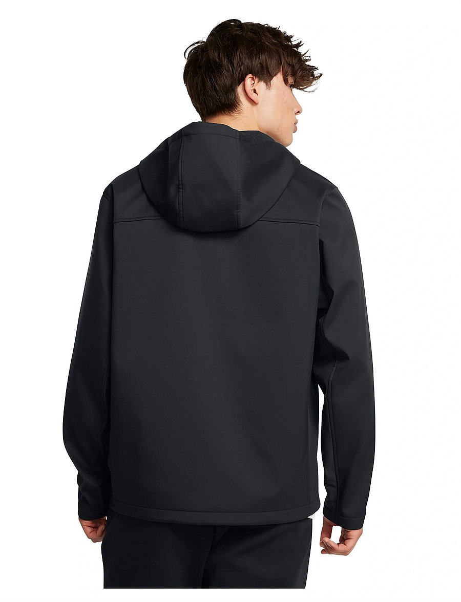 Under Armour - M Shield Hooded Jacket - sportjackor - black - 3