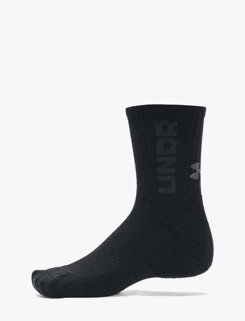 Under Armour - UA 3-Maker 3pk Mid-Crew - spordisokid - black - 3