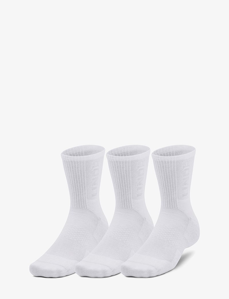 Under Armour - UA 3-Maker 3pk Mid-Crew - sportsocken - white - 0