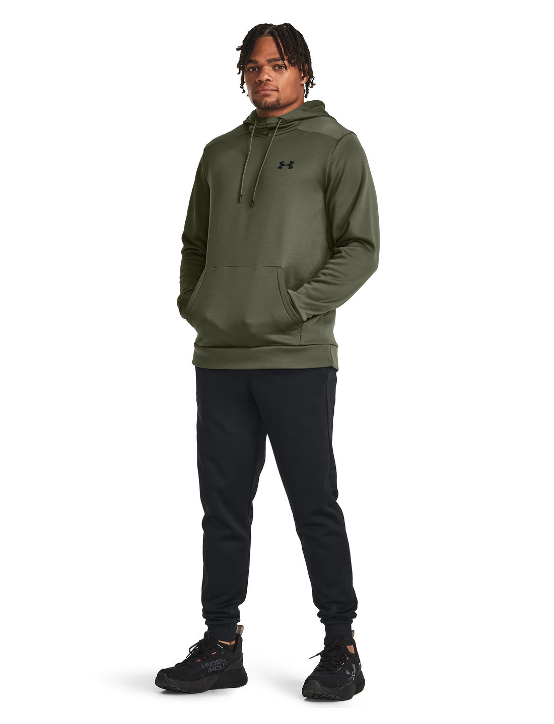 Under Armour Ua Armour Fleece Hoodie Hoodies Boozt