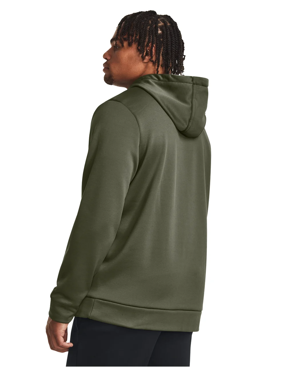 Under Armour - UA Armour Fleece Hoodie - huvtröjor - marine od green - 4