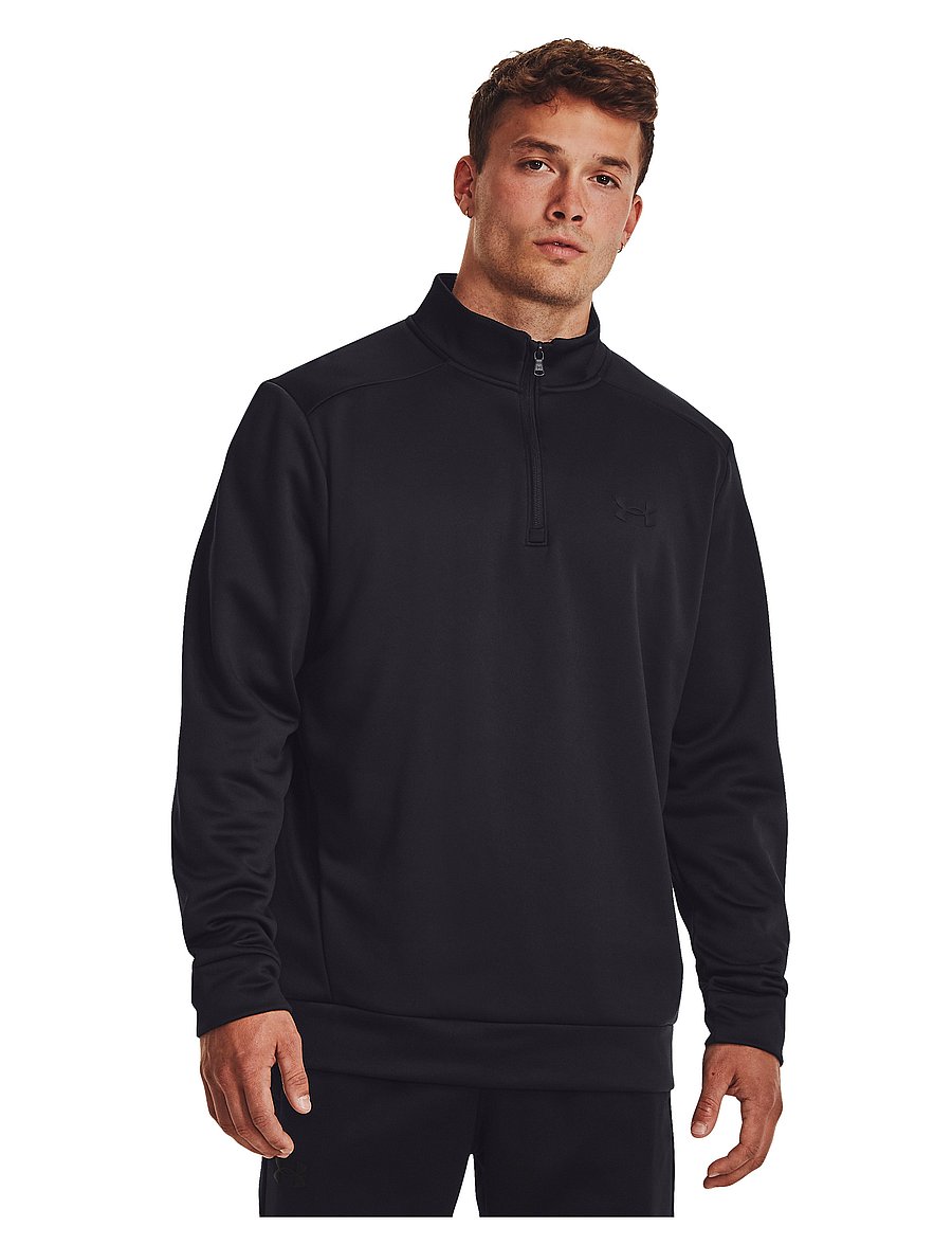 Under Armour - UA Armour Fleece 1/4 Zip - black - 0