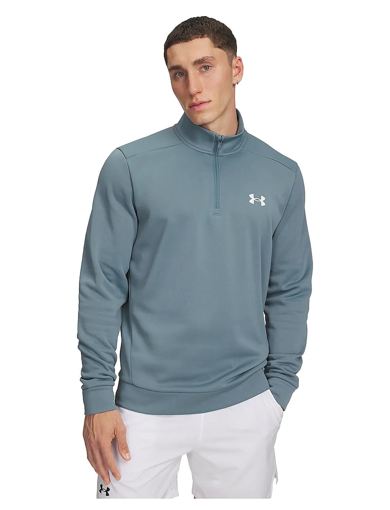Under Armour - UA Armour Fleece 1/4 Zip - fleece & midlayer - jasper blue - 0