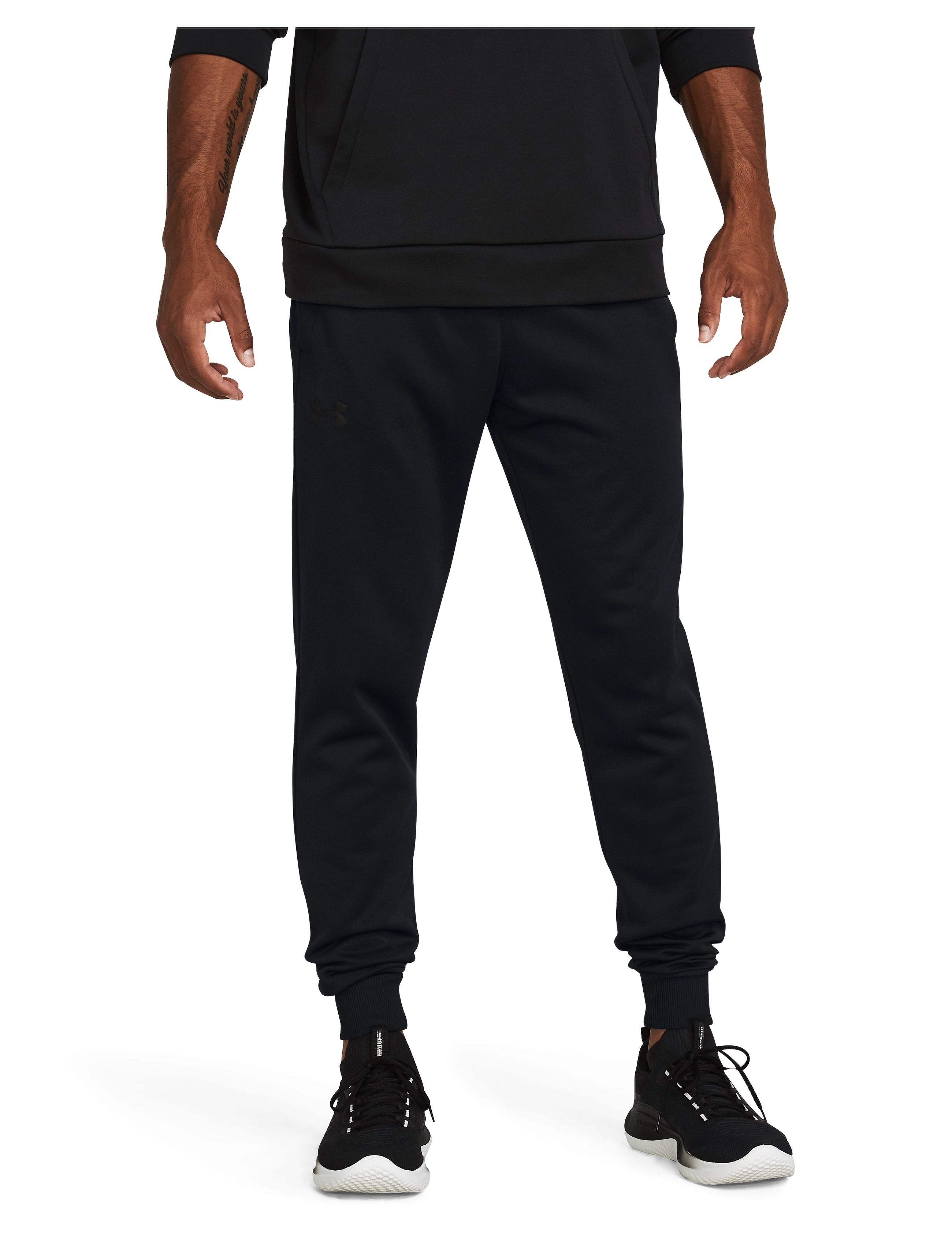 Under Armour - UA Armour Fleece Joggers - püksid - black - 3