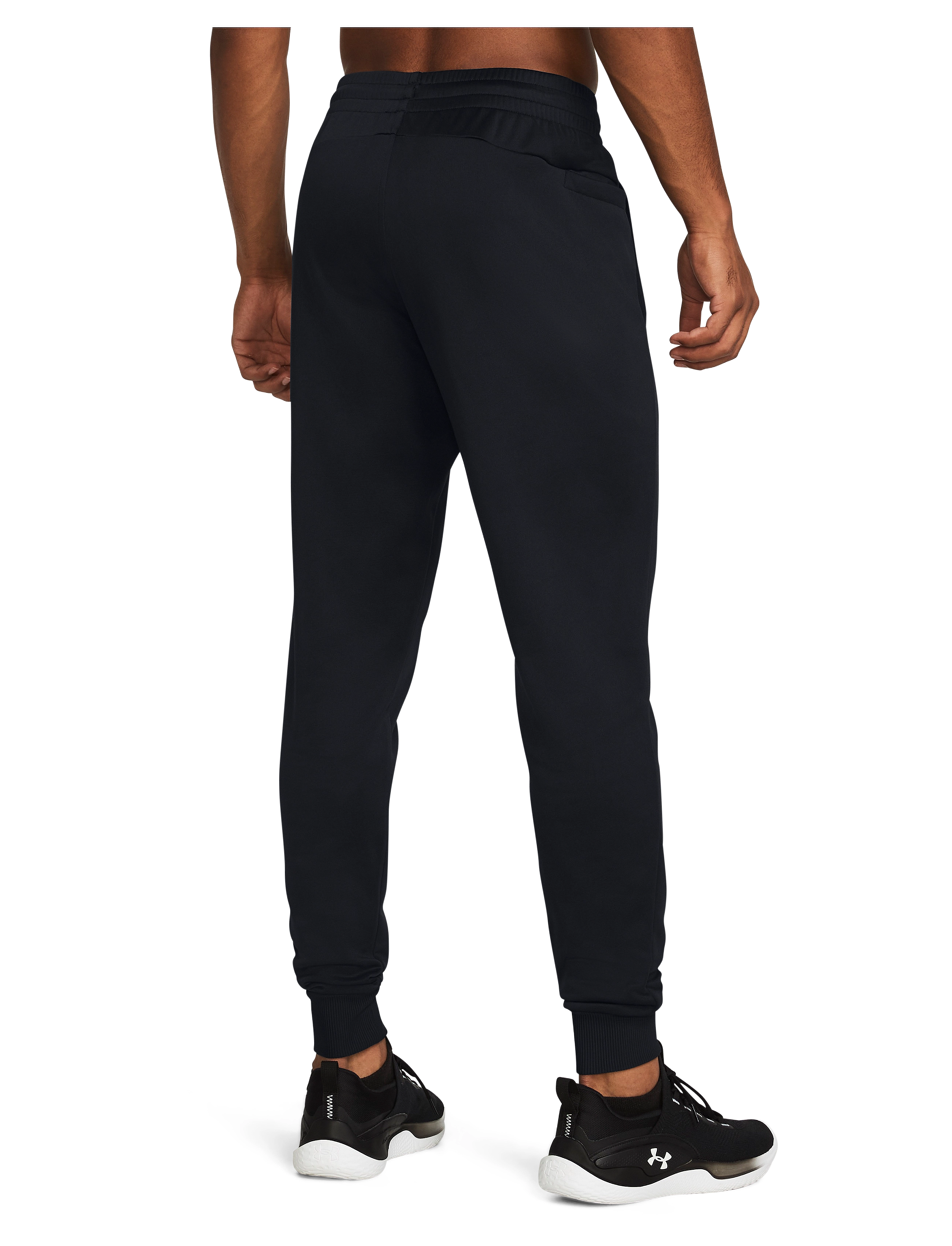 Under Armour - UA Armour Fleece Joggers - püksid - black - 4