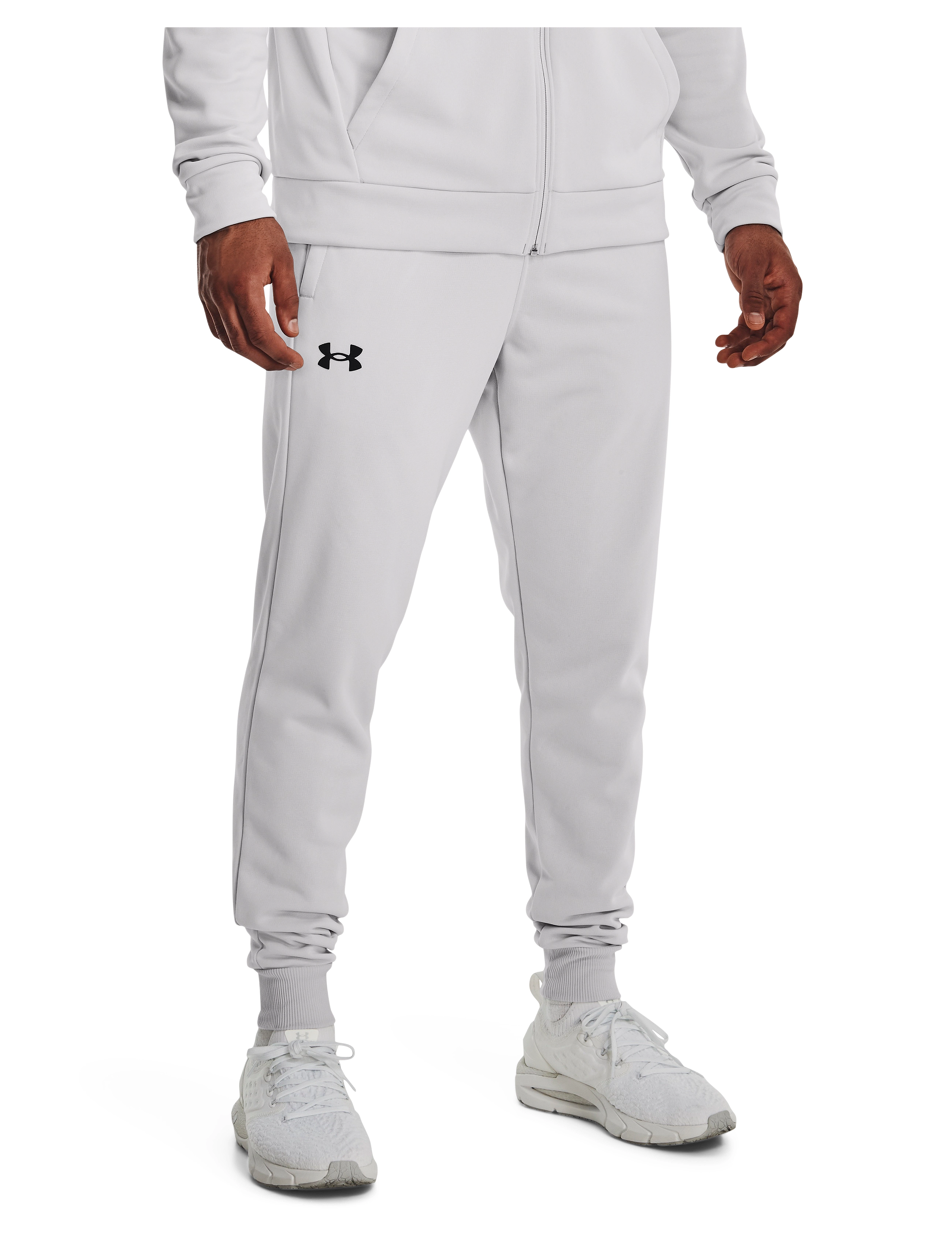 Under Armour - UA Armour Fleece Joggers - sweatpants - halo gray - 3