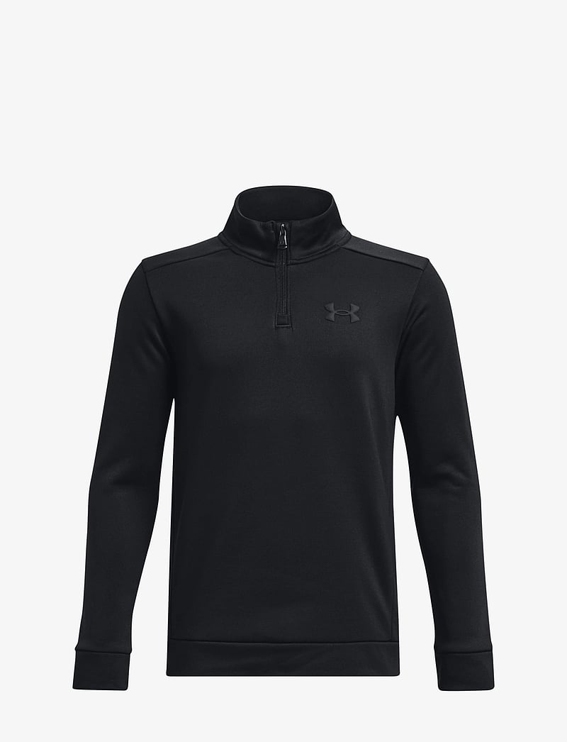 Under Armour - UA Armour Fleece 1/4 Zip - sportoberteile - black - 0