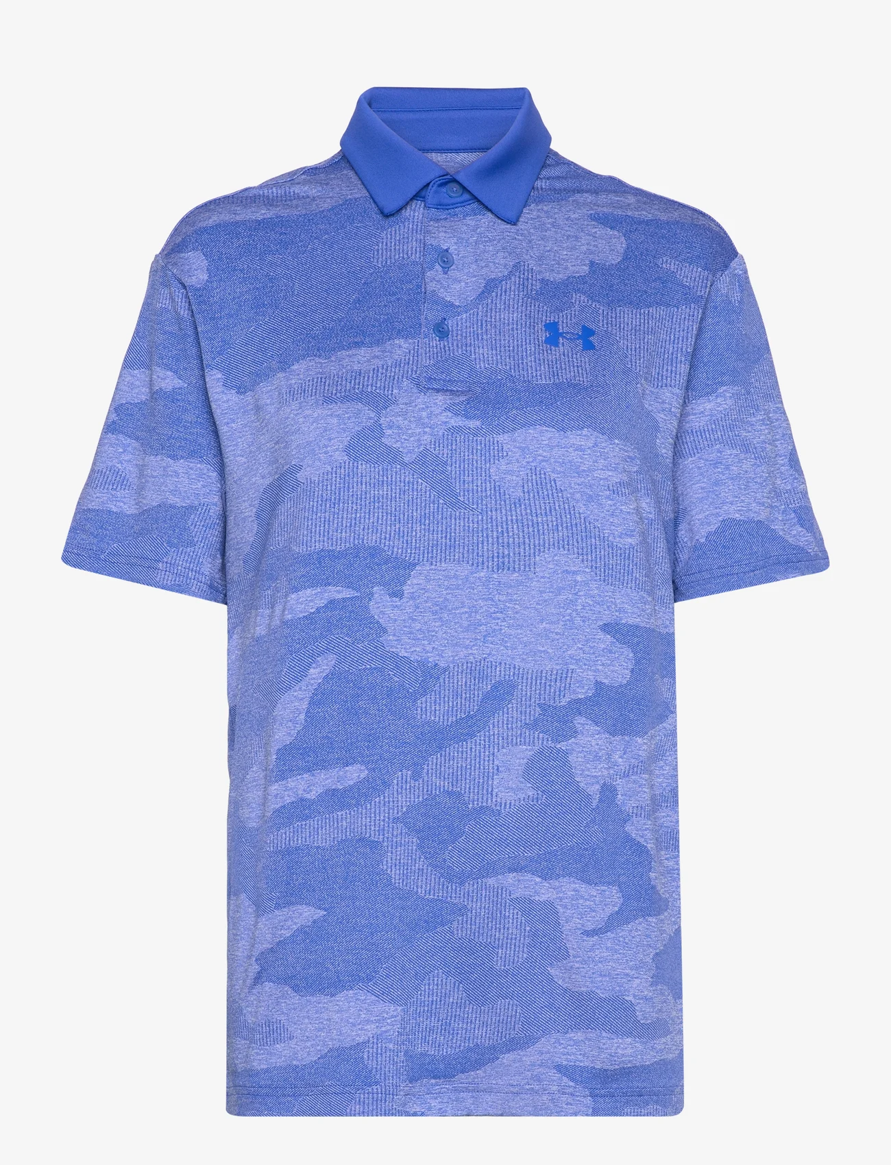 Under Armour - UA Playoff 2.0 Jacquard Polo - poloshirts - versa blue - 0