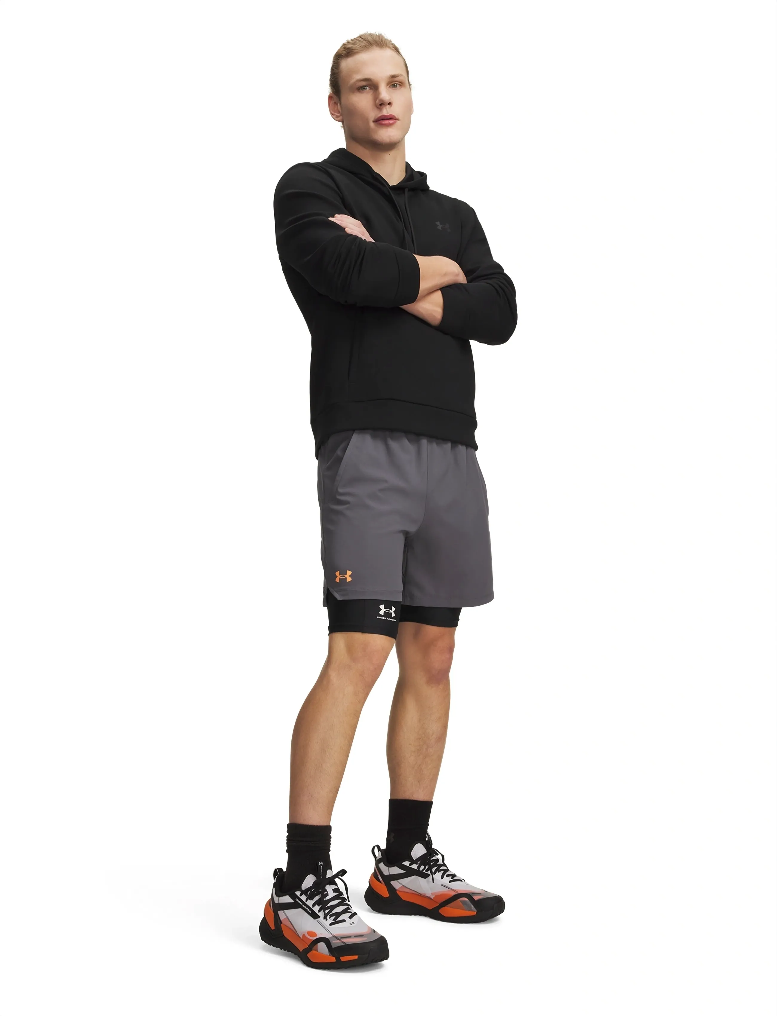 Under Armour - UA Vanish Woven 6in Shorts - træningsshorts - castlerock - 4
