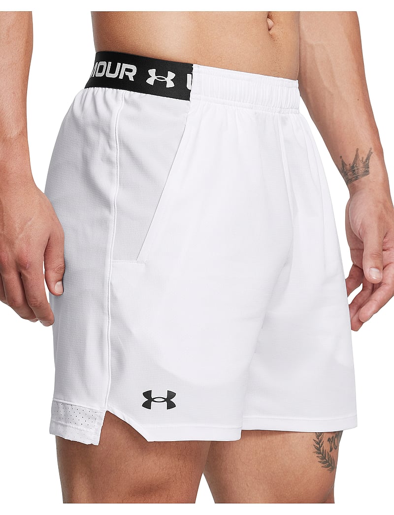 Under Armour - UA Vanish Woven 6in Shorts - träningsshorts - white - 5