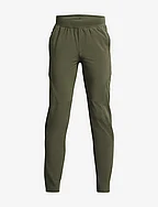 UA Unstoppable Tapered Pant - MARINE OD GREEN