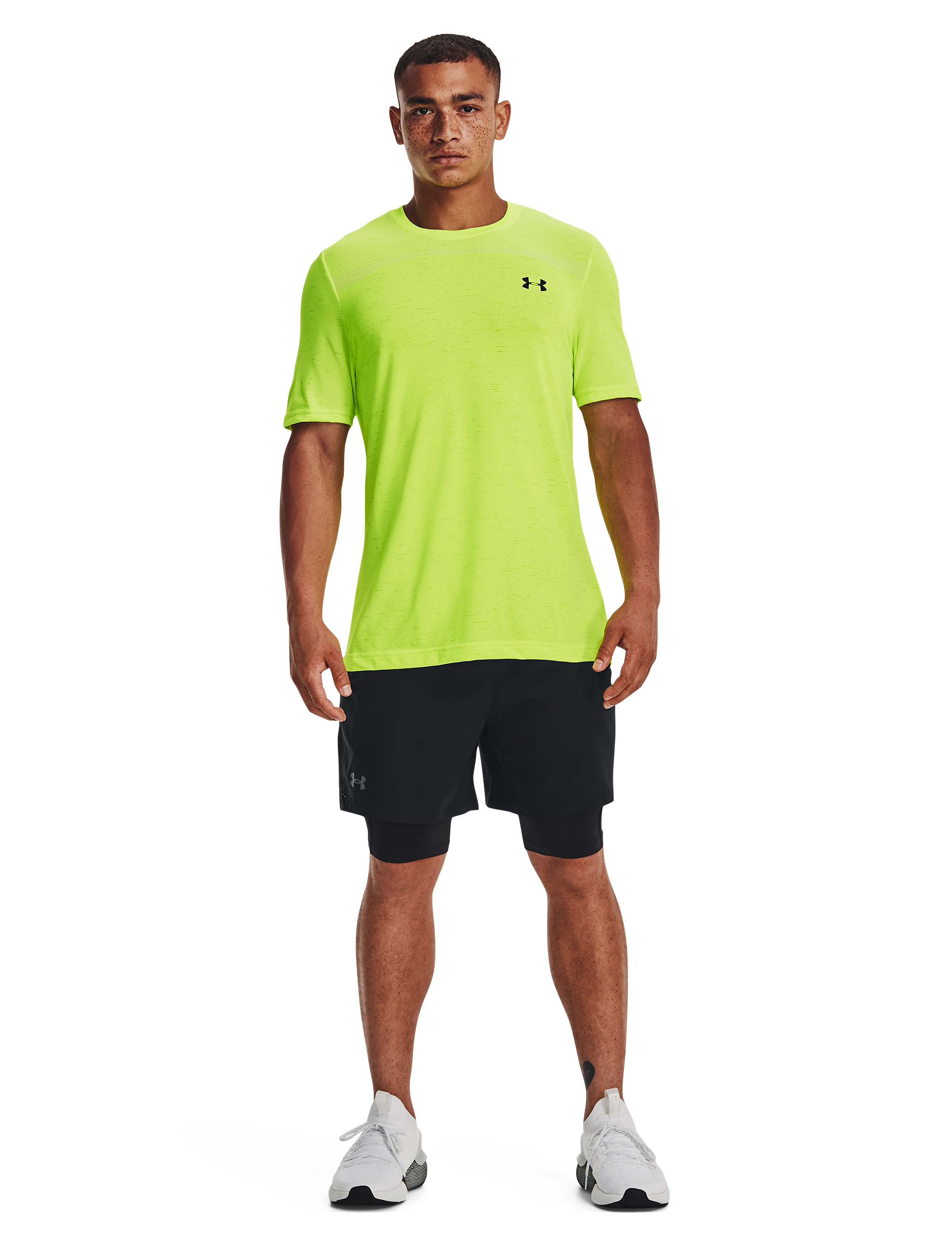 Under Armour - UA Vanish Woven 2in1 Sts - training shorts - black - 4