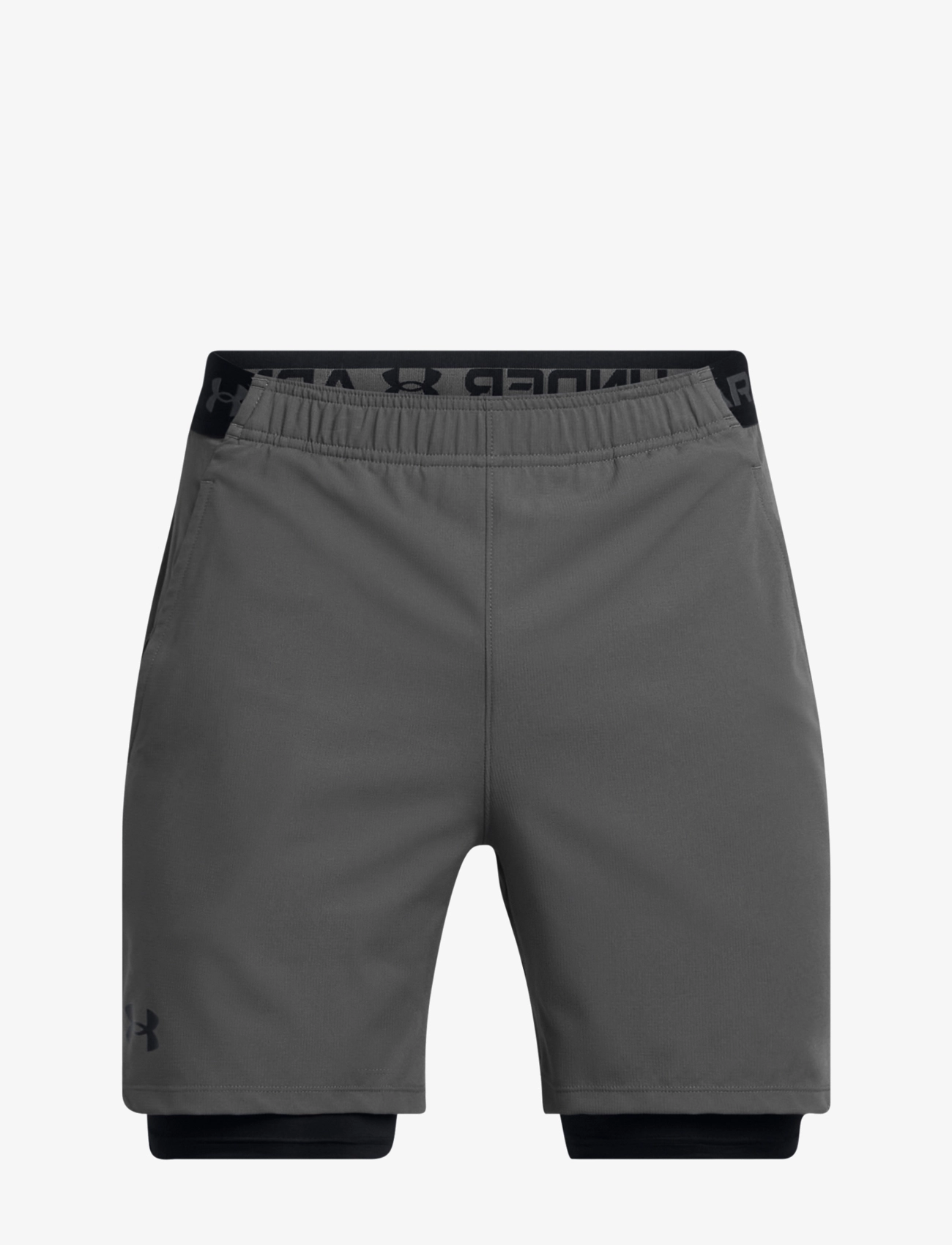 Under Armour UA Vanish Woven 2in1 Sts - Træningsshorts - CASTLEROCK / grey