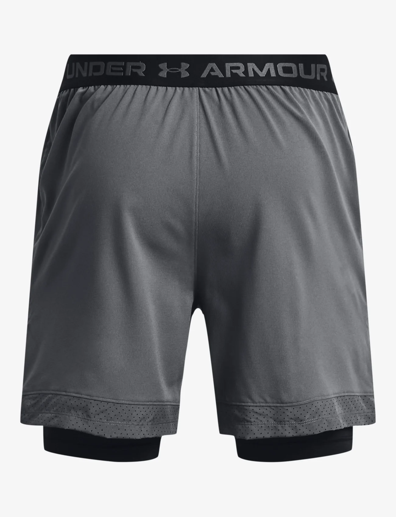 Under Armour - UA Vanish Woven 2in1 Sts - sports pants - pitch gray - 1